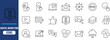 © Ayub - Social media and digital marketing icons. smartphone icon set, hashtag icon set, heart icon set