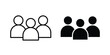 © Hunt - people icon vector. pictogram illustration on white background.