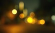 © Mood - Softly glowing orbs of warm light create an abstract, dreamy bokeh background