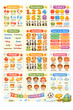 © Ariel - set of colorful web elements