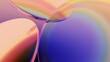 © Photocreo Bednarek - Iridescent glass plates with dispersion effect on a gradient background