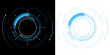 © Kal El BSF - HUD Futuristic Circular Interface Dashboard with Advanced Digital Technology Elements and High Tech User Control System