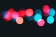 © vuang - Colorful bokeh lights in vibrant red, blue, and pink tones creating a festive atmosphere.