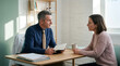 © IRWAN - Therapist Conversing With Patient During A Mental Health Counseling Session