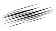 © densup365 - Abstract diagonal scratch line composition with layered black strokes creating energetic motion blur effect.