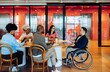© (JLco) Julia Amaral - Business meeting around round table in modern office