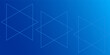 © sodikin - Minimal blue geometric background with triangle lines. Vector illustration