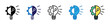 © studio flower art - Skills Icon In Multiple Styles And Colors
