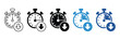© Raxzen - Down time Icon Vector Element Representing System Outage, Maintenance Status and Service Availability for Technology and Web Design