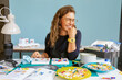 © ByLorena/Stocksy - Smiling Designer Craft Portrait