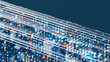 © Marcos Osorio/Stocksy - Modern design with glass and data highlights in a technological space