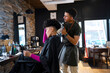 © Artcore Studio/Stocksy - Cutting Hair in Modern Barbershop