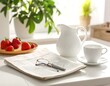 © Dinoo - A serene still life with breakfast items on a table