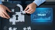© Add Win - Building Trust in Digital Security: Conceptual business solution for data protection, ensuring corporate integrity and financial growth through technology.