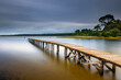 © Arnaud Bertrande  - Le long chemin sur le lac