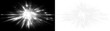 © Марина Швальова - White crystal prism light sparkle optical holographic refraction abstract background illustration.