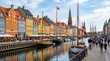 © Craft Designer - Nyhavn canal in copenhagen denmark colorful buildings and historic sailing vessels