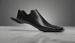 © antuanetto - Modern prosthetic foot with running blade made of carbon fiber on a marble floor, showing futuristic design for an advanced mobility and rehabilitation concept