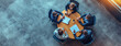 © Nan Shen - Top view of group of multiethnic busy people working in an office, Aerial view with businessman and businesswoman sitting around a conference table with blank copy space, Business meeting concept