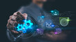 © Images for you - Business analyst managing process automation and digital transformation with smart workflow optimization, data analytics, operational management, system integration, and technology strategy.