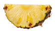 © Paul - Juicy pineapple slice with green spiky rind and yellow flesh