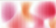 © achmad - Abstract gradient soft blur warm orange pink ripple glass effect background with glowing white light leaks, modern banner header backdrop wallpaper web design