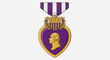 © UP ZONE - Purple Heart medal awarded on Valentine's Day