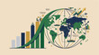 © Vecto Graph - International Market Expansion Strategy Illustration