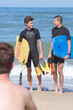 © auremar - two girls doing surf in the beach