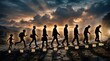 © Cecilia - Time and longevity, stages of life
