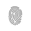 © icon.proper - A detailed icon of a fingerprint serves as a symbol.