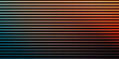 © Asadul - Horizontal parallel lines abstract graphic pattern with gradient color shift