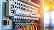 © Asmaa_Asmadi - Close up view of electrical junction box with multiple wires
