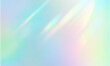 © pyonyan - 柔らかなプリズムライトと虹色のホログラフィックテクスチャー