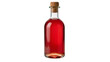 © AnaMaria - Clear glass bottle with red liquid and cork stopper, isolated on transparent background