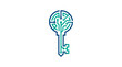 © Calandra - Cyber Security Key Vector Technology