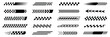 © ARIF AHMED 05 - Racing Cars and Race Car Stripes Set Featuring Checkered Flag Finish Line Motorsport Decals and Speed Graphics