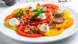 © Silvia Bogdanski - Tomaten-Carpaccio mit Burrata und Trüffel