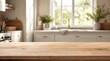 © Rosalia - Smooth oak wood tabletop for product display