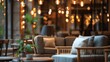 © Braga - Warm interior cafe modern seating area