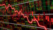 © JOJO.FN&CO.COM - Depressed stock market loss and bankruptcy financial crisis recession, economic downturn, negative trading performance, investment risk crash, and business debt pressure concept