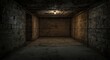 © Cyber Shutter - Empty aged basement chamber with ample copy space and textured walls