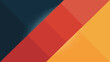 © Roxxxxxxxxx - Diagonal color blocks with parallel lines form an abstract geometric pattern with a gradient effect block orange red navy blue