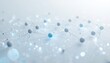 © EvergreenVisuals  - Professional abstract network background featuring interconnected data nodes and soft light bokeh particles abstract technology connection communication information innovation computing
