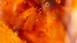 © Kwangmoozaa - Macro Close Up of cola bubbles and ice cubes background