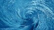 © Steve - Dynamic spiral vortex in clear blue water, created by an unseen impeller.