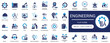 © Iconova Studio - engineering icon set. blueprint, manufacturing, development, industrial, tech, construction, architecture, machinery, design, project, innovation. editable solid glyph vector illustration.