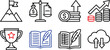 © RAKIBUL444 - Business finance and education icons