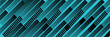 © ArifBillah - Abstract geometric pattern with diagonal black stripes on a vibrant mint green background vector illustration