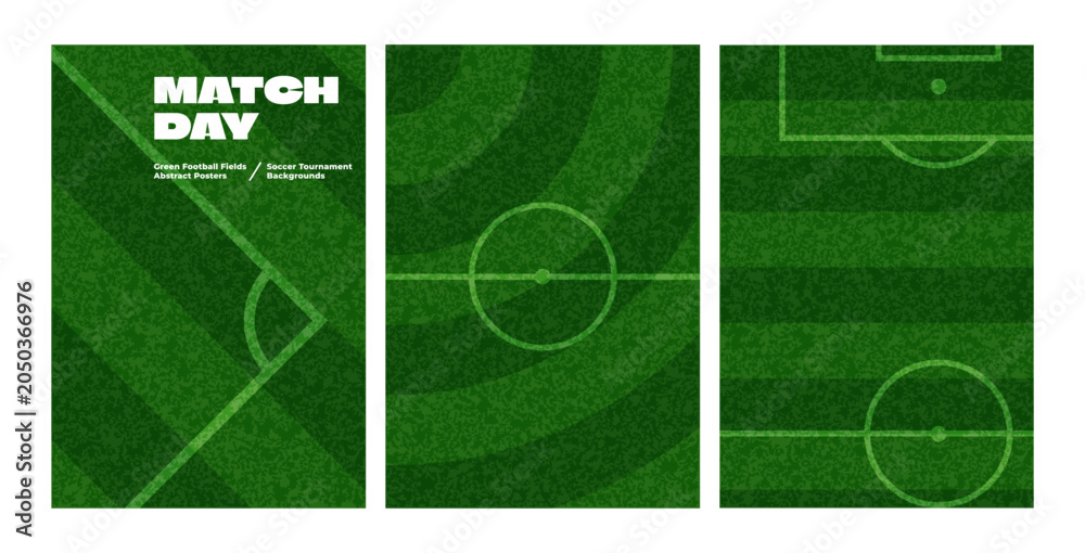 Soccer Field Grass Pattern with Realistic Green Turf Texture. Top View ...